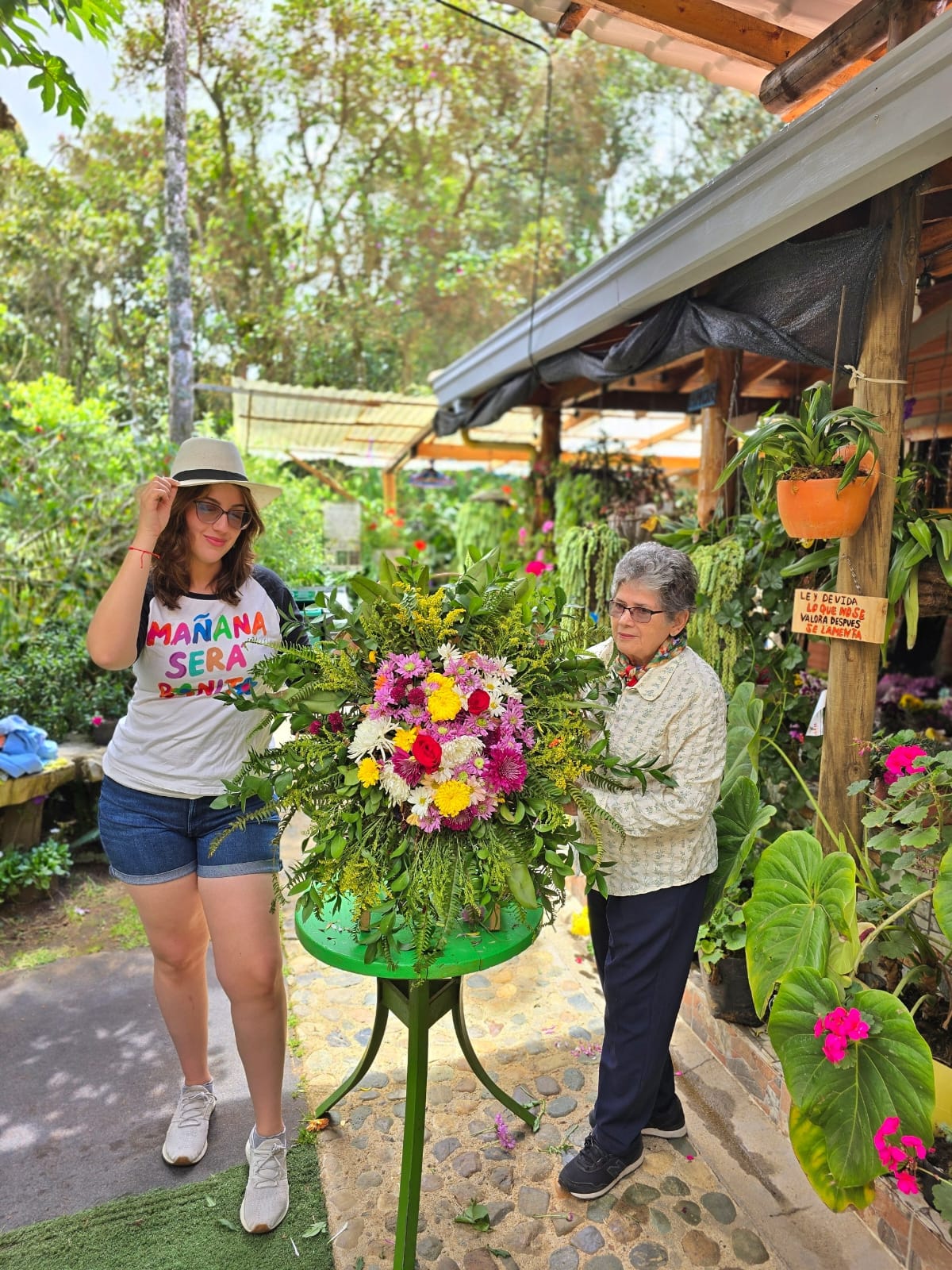 Flower tour in Medellin